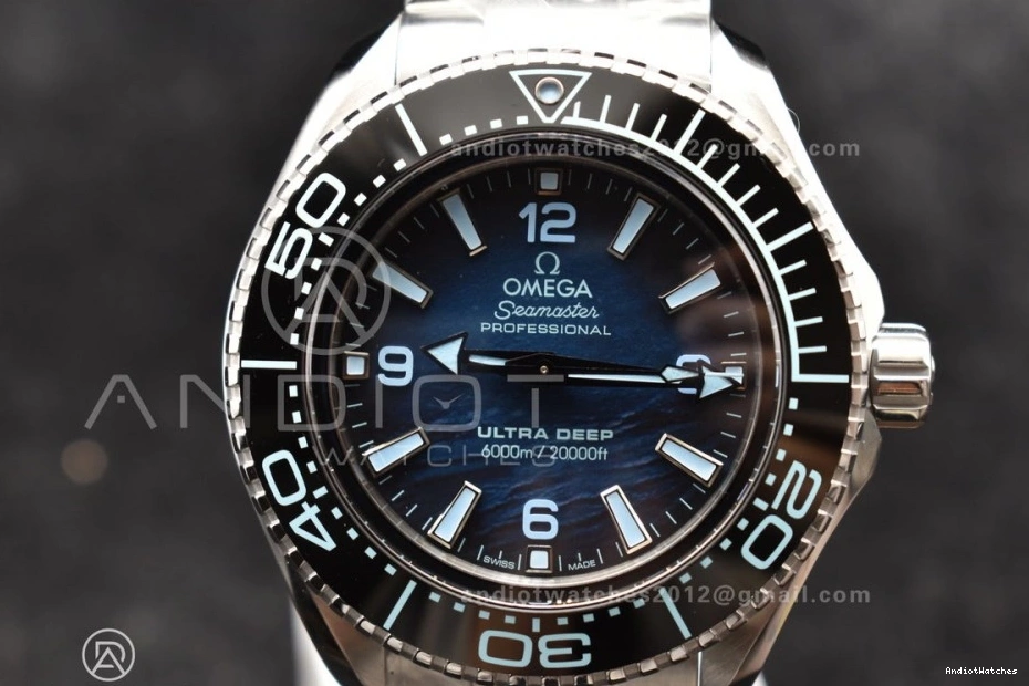 6000M Blue 1080 VSF SS Best A8912 Super Tailored Deep on Seamaster Summer Clone Bracelet 1:1 SS Ultra Dial Edition 0317
